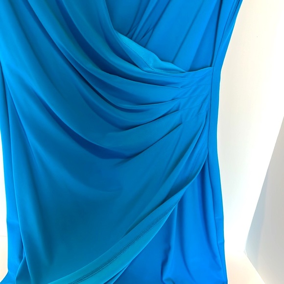 💥SALE💥 Ralph Lauren Blue Jersey Dress - Picture 6 of 7